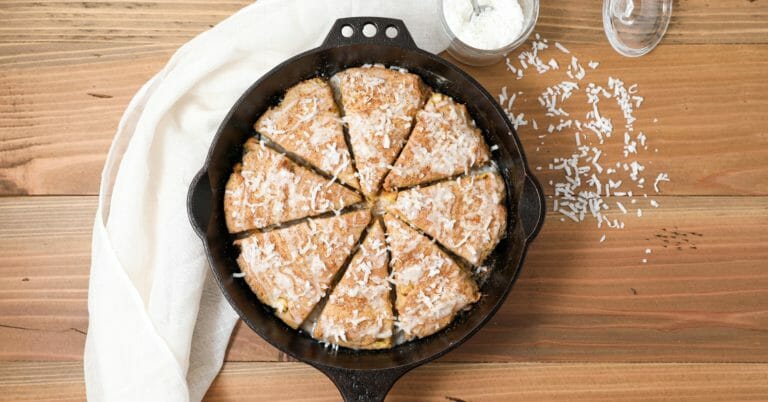 Gluten Free Coconut Pineapple Scones