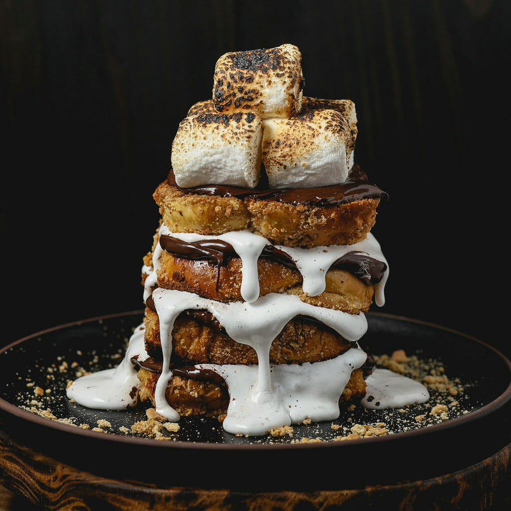 Gluten Free Decadent S'mores French Toast