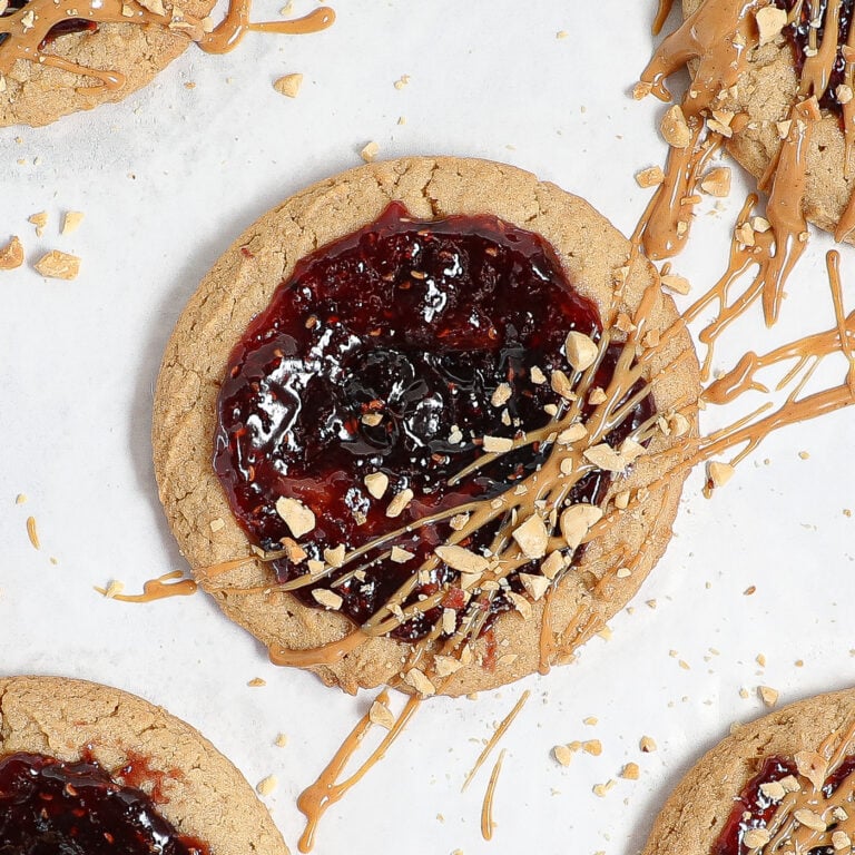 Peanut Butter & Jelly Cookies