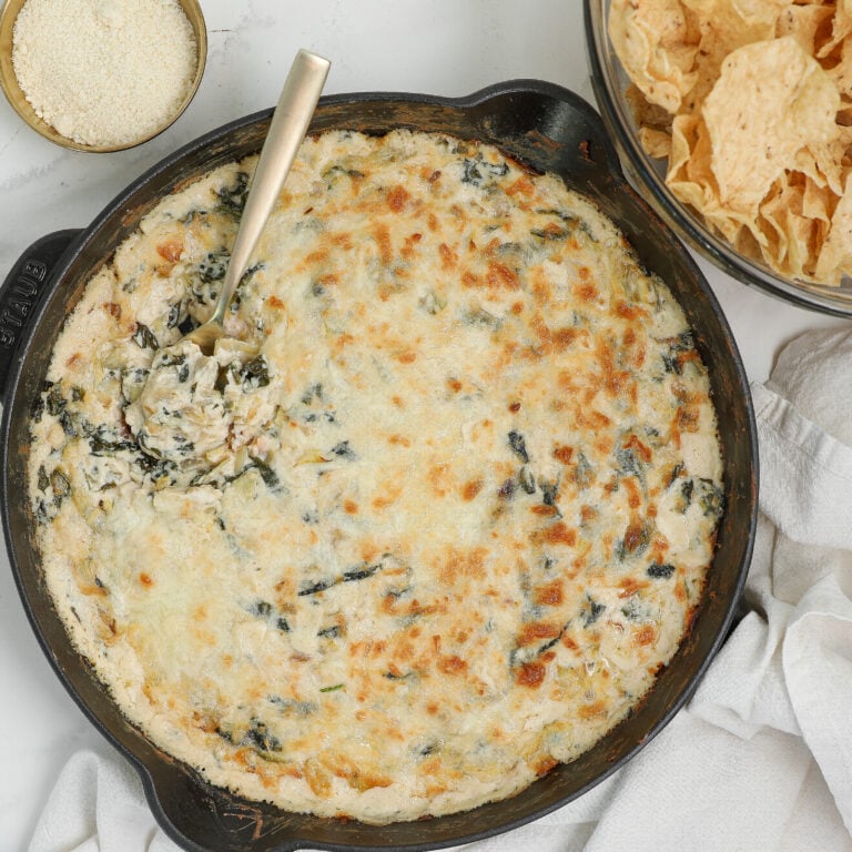 Spinach Artichoke Dip with Chicken