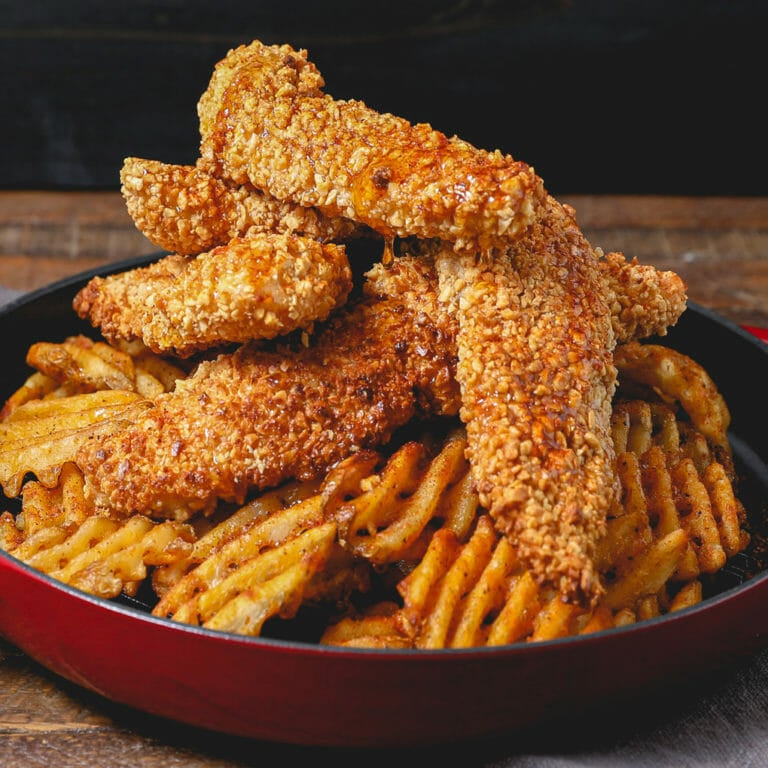 Gluten Free Peanut Crusted Chicken Tenders