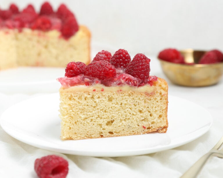 German Raspberry Cake