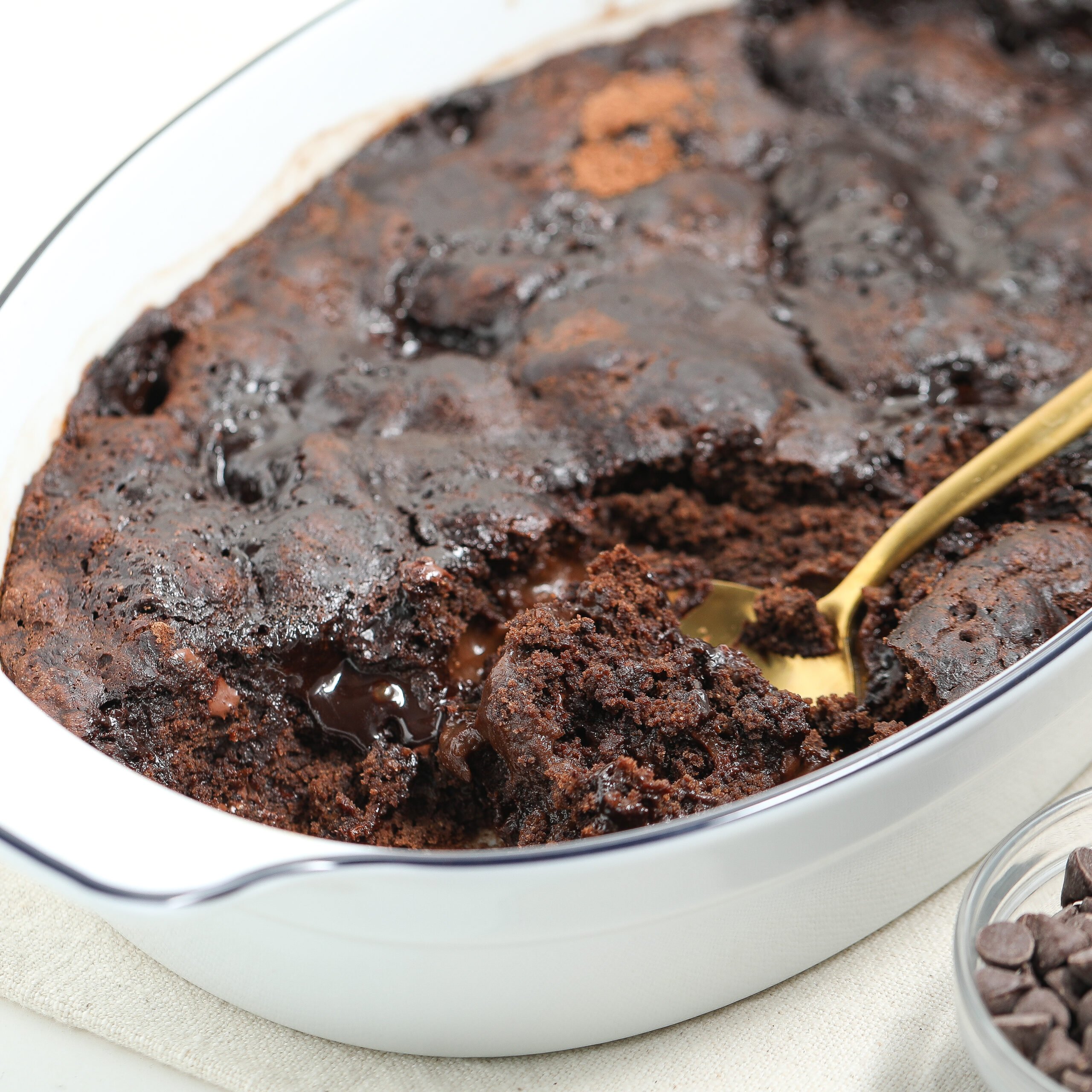 Molten Hot Fudge Cake