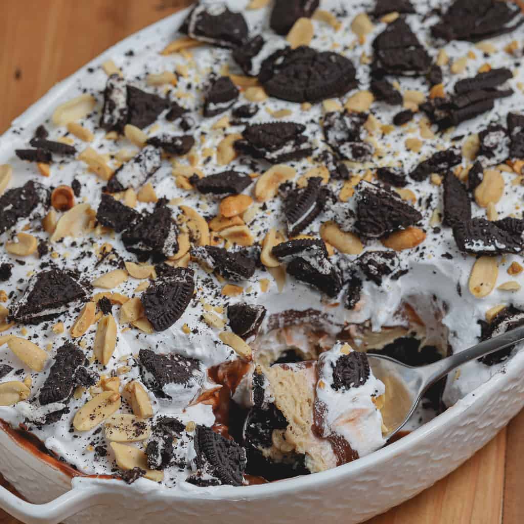 Gluten and Dairy Free Oreo Peanut Butter Pie The Salty Cooker