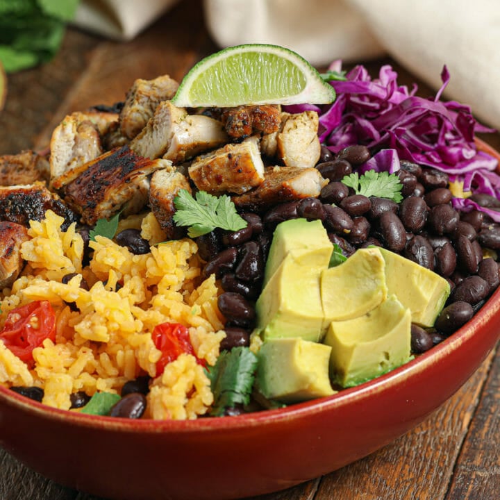 Ultimate Pollo Asado Rice Bowls