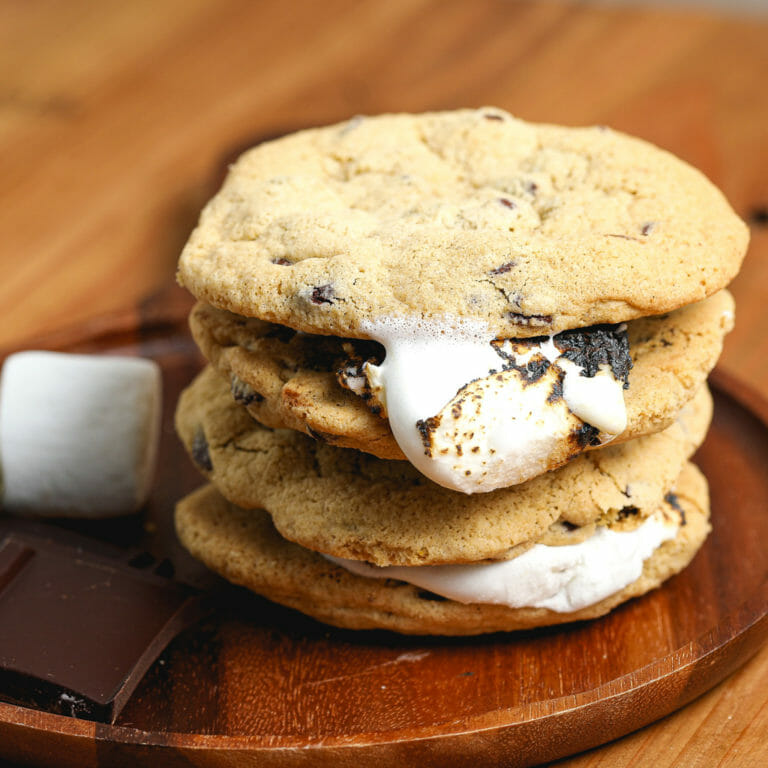 Gluten Free S’mores Chocolate Chip Cookies