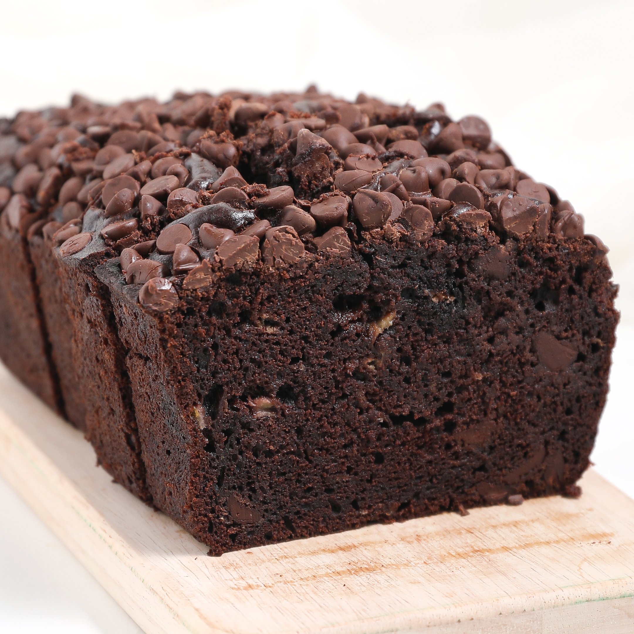 Gluten Free Triple Chocolate Banana Bread