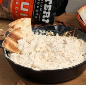 Decadent Gluten and Dairy Free Smoked Crab Dip