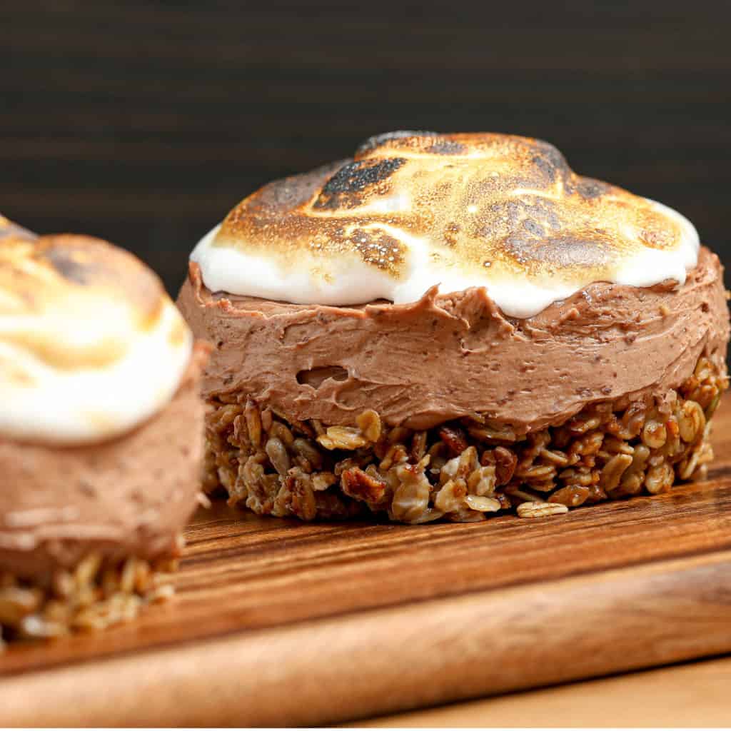Ultimate No-Bake Dairy Free S'mores Cheesecake