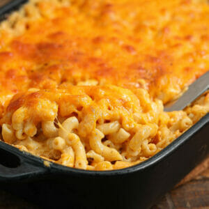 Gluten and Lactose Free Baked Macaroni and Cheese