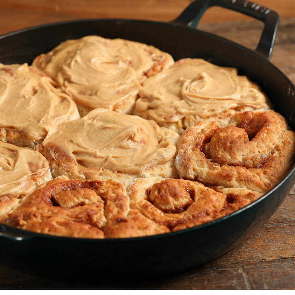 Banana Bread Cinnamon Rolls