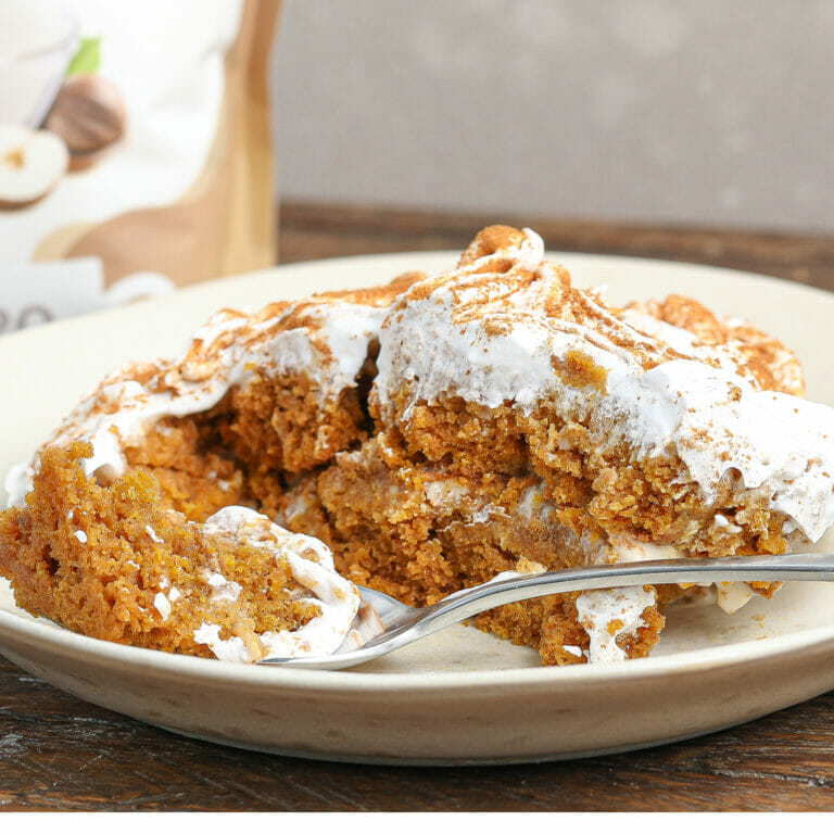 Dairy and Gluten Free Pumpkin Tres Leches Cake
