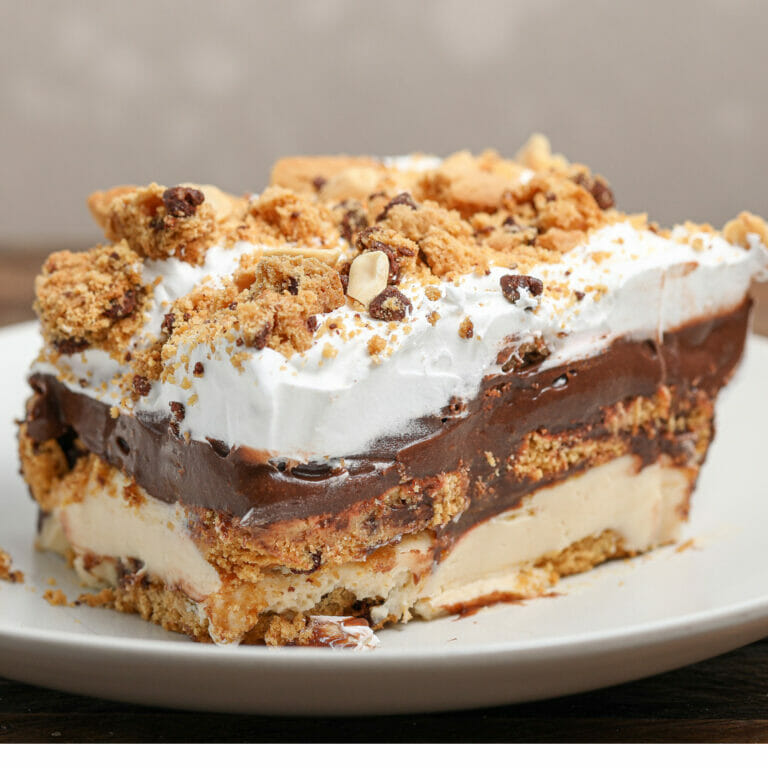 Dairy Free Chocolate Chip Cookie Peanut Butter Lasagna
