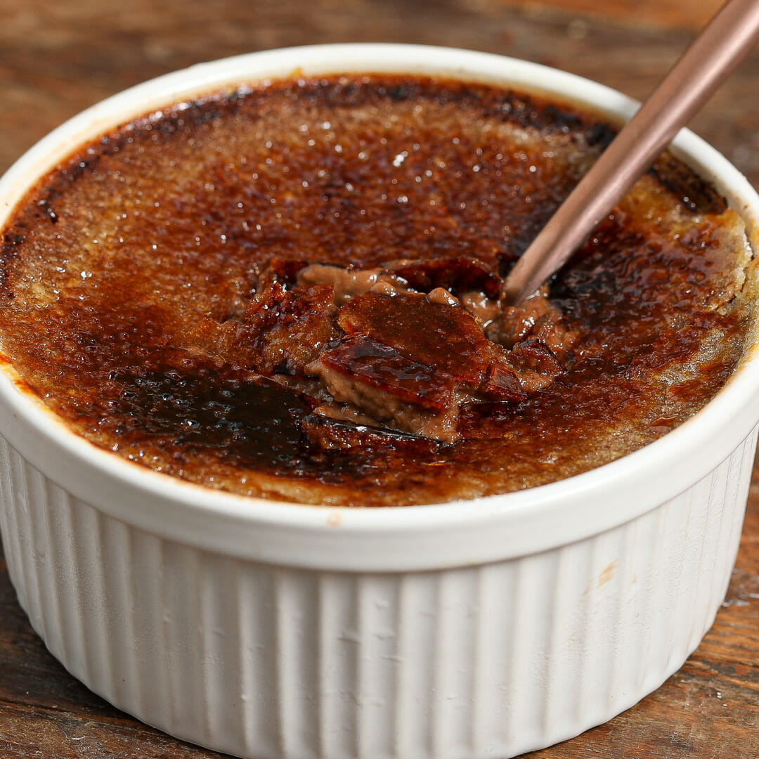 Dairy Free Rich Chocolate Creme Brulee