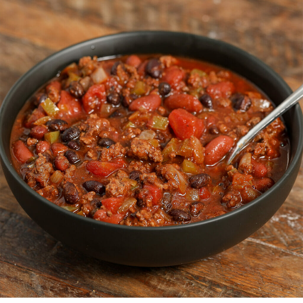 Easy Beef and Venison Chili