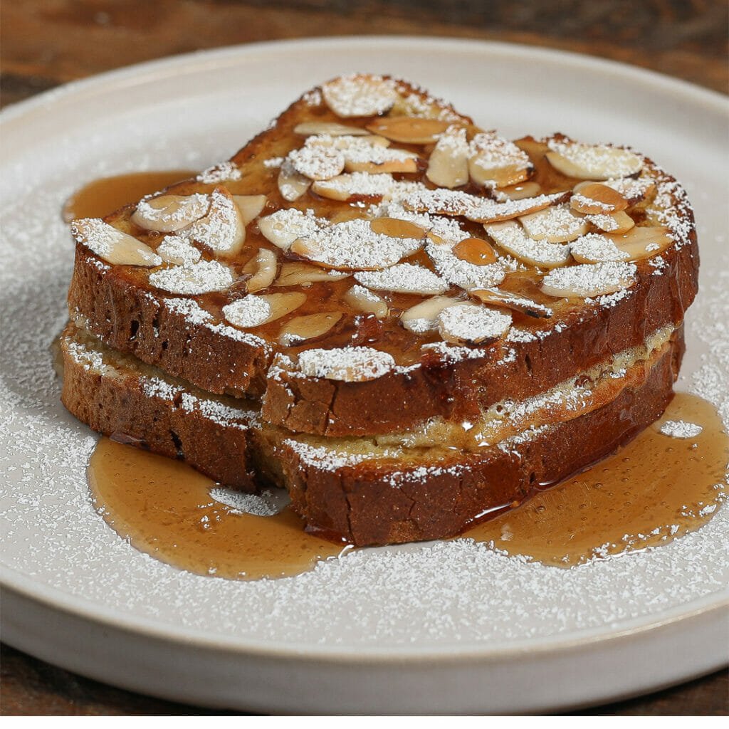 Gluten and Dairy Free Almond French Toast
