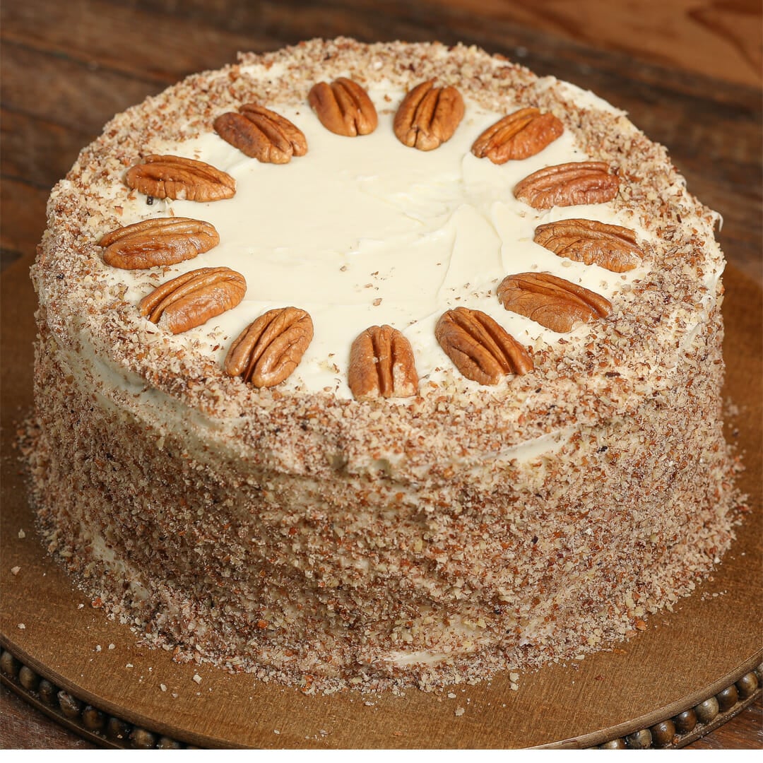 Carrot Cake with Dairy Free Cream Cheese Frosting