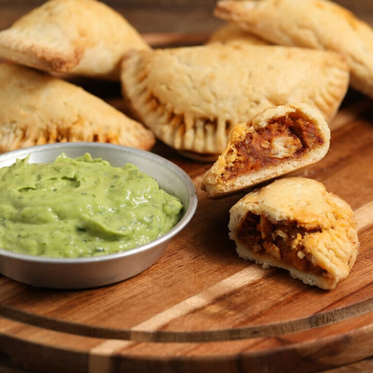 Gluten Free Chicken Chorizo Sweet Potato Empanadas