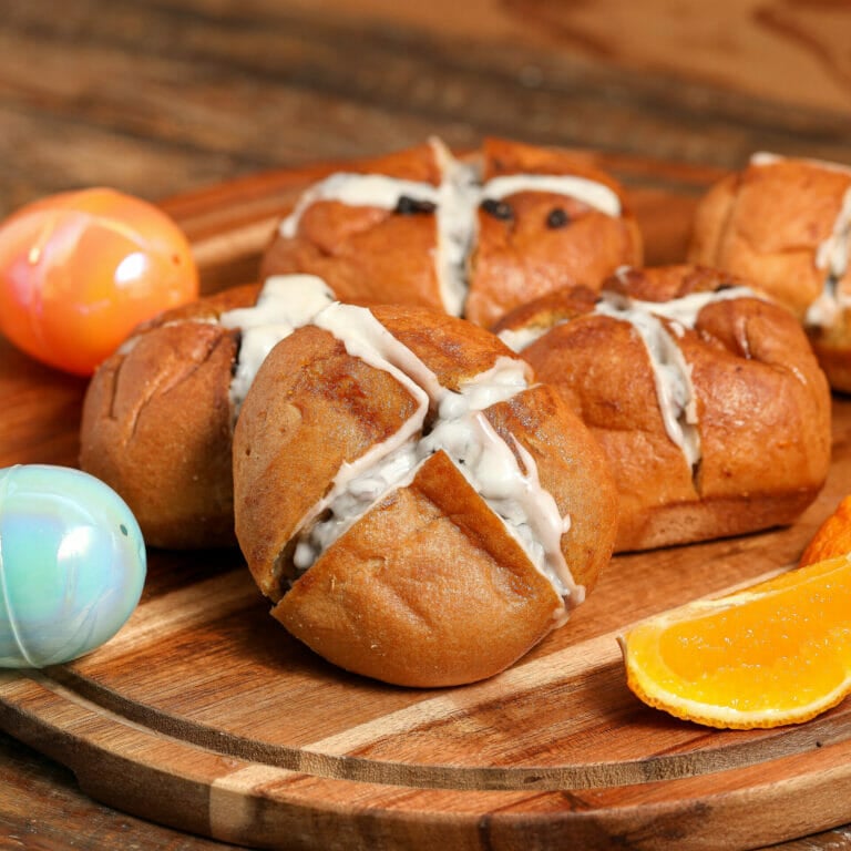 Easy Hot Cross Buns