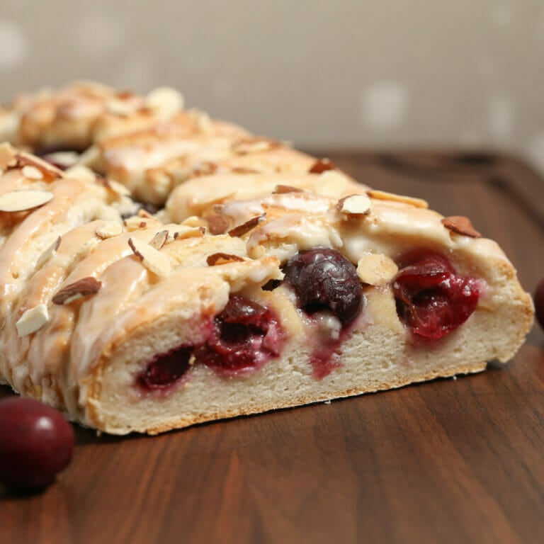 Cherry Almond Danish
