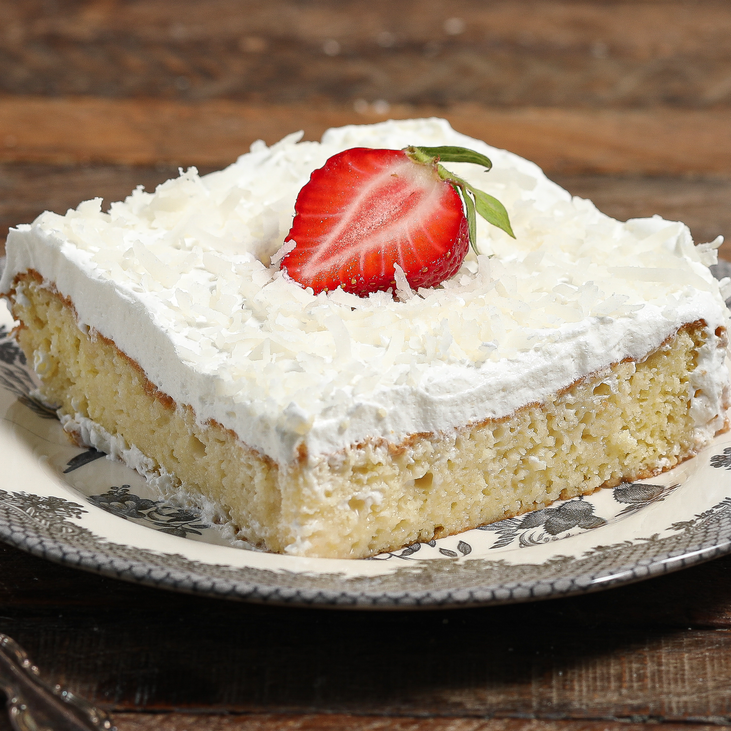 Gluten-Free and Dairy-Free Coconut Tres Leches Cake
