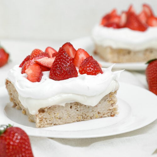 Strawberry Coconut Tres Leches