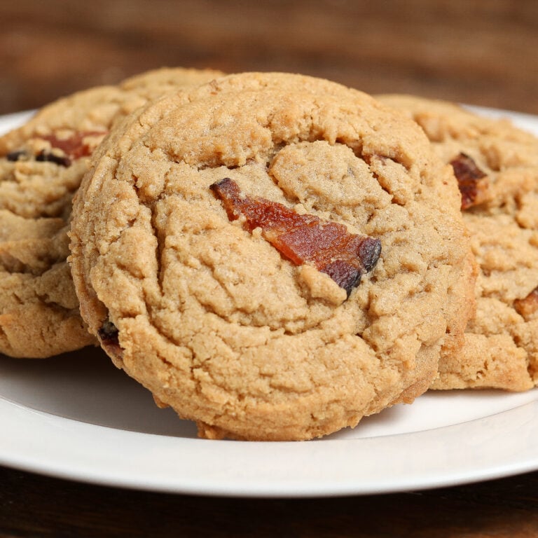 Peanut Butter Bacon Cookies