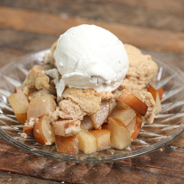 Pear Cobbler