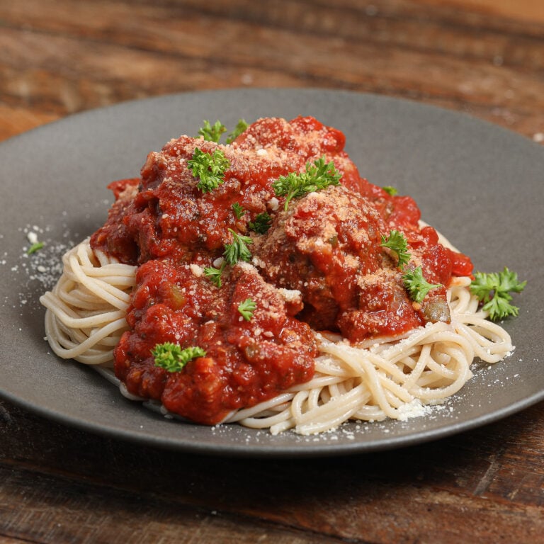 Homemade Spaghetti and Meatballs Recipe
