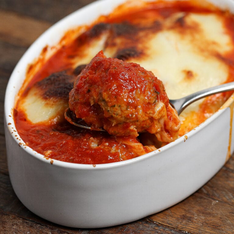 Chicken Parmesan Meatballs