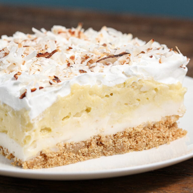 No-Bake Coconut Cream Lush
