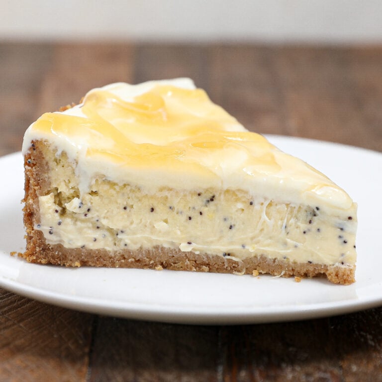 Lemon Poppyseed Cheesecake