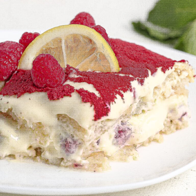 Lemon Raspberry Tiramisu