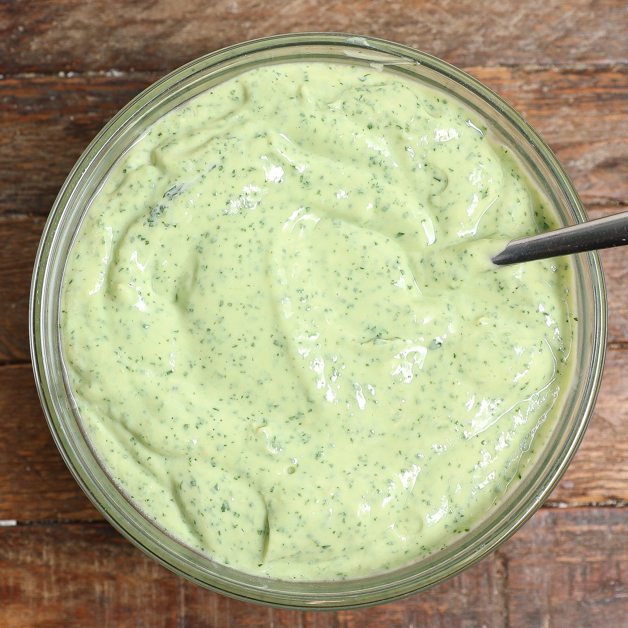 Avocado Cilantro Crema Sauce Recipe