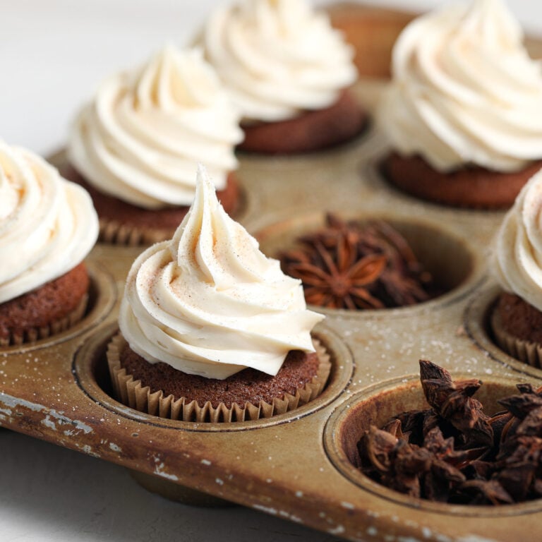 Apple Cider Cupcakes