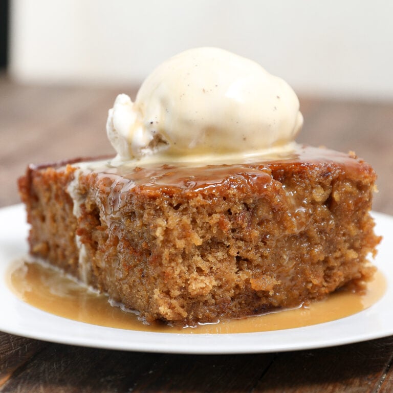 Banana Sticky Toffee Pudding