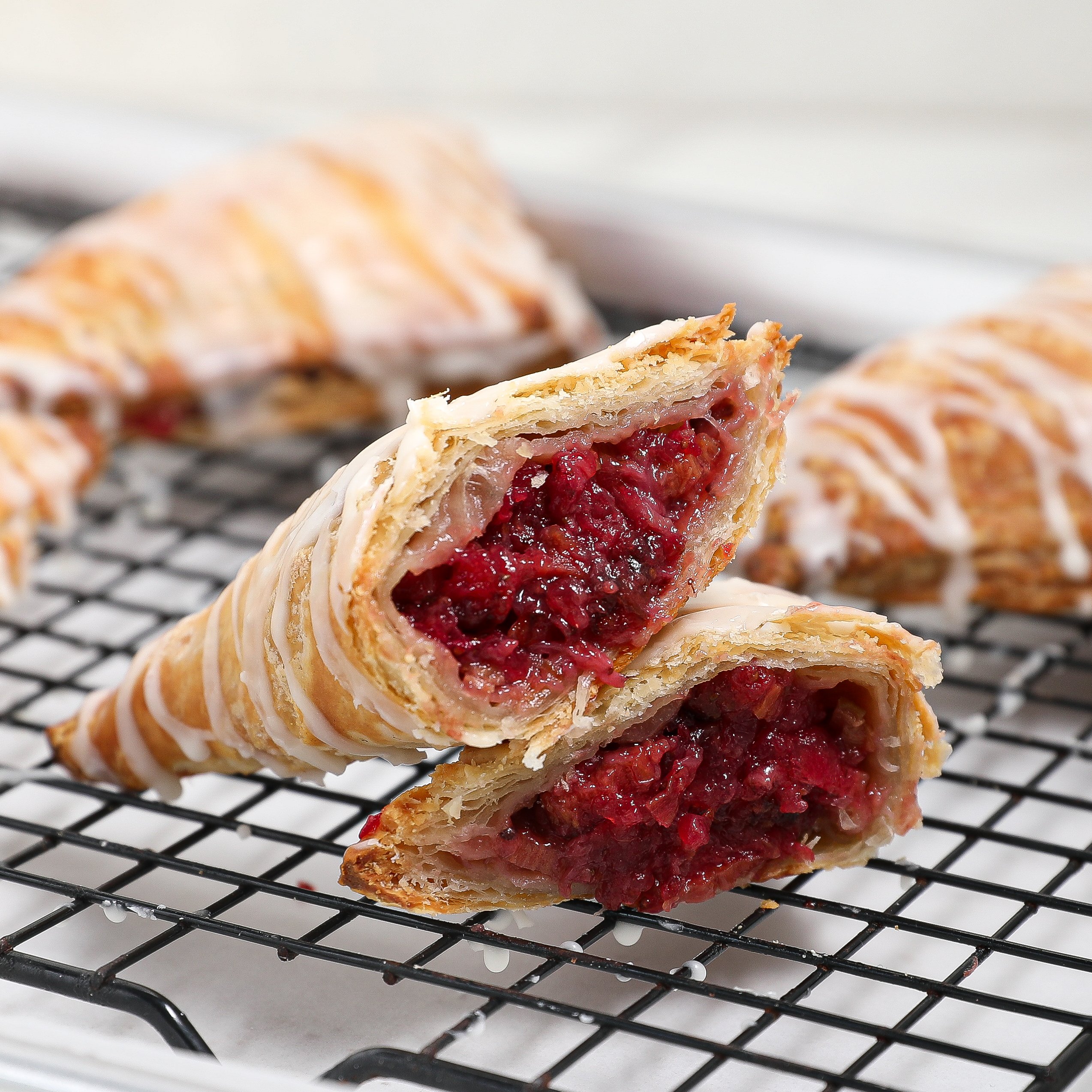 Strawberry Rhubarb Turnovers-image