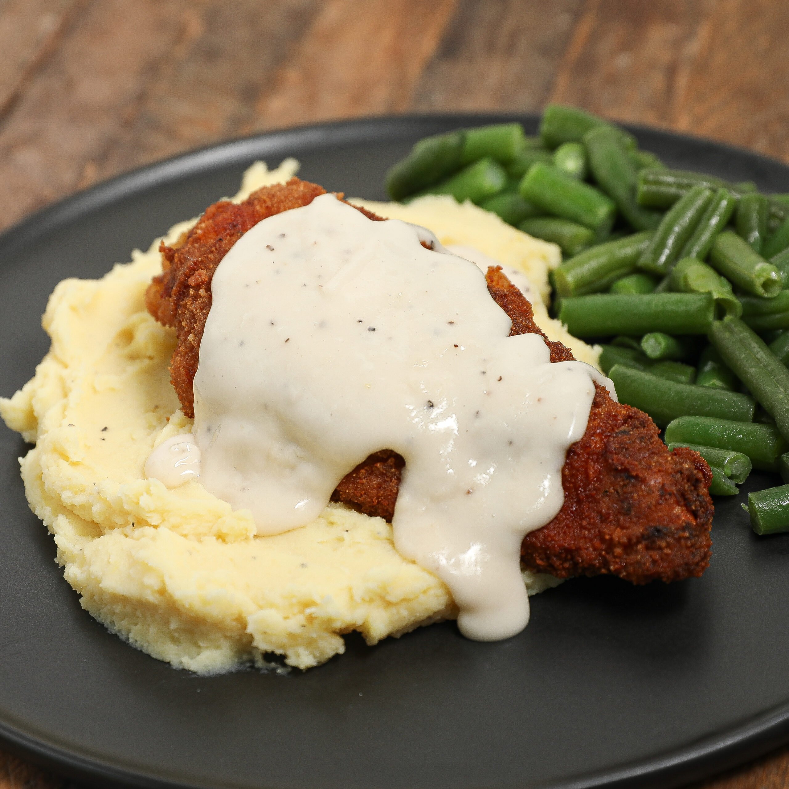 Country Fried Chicken with White Gravy
