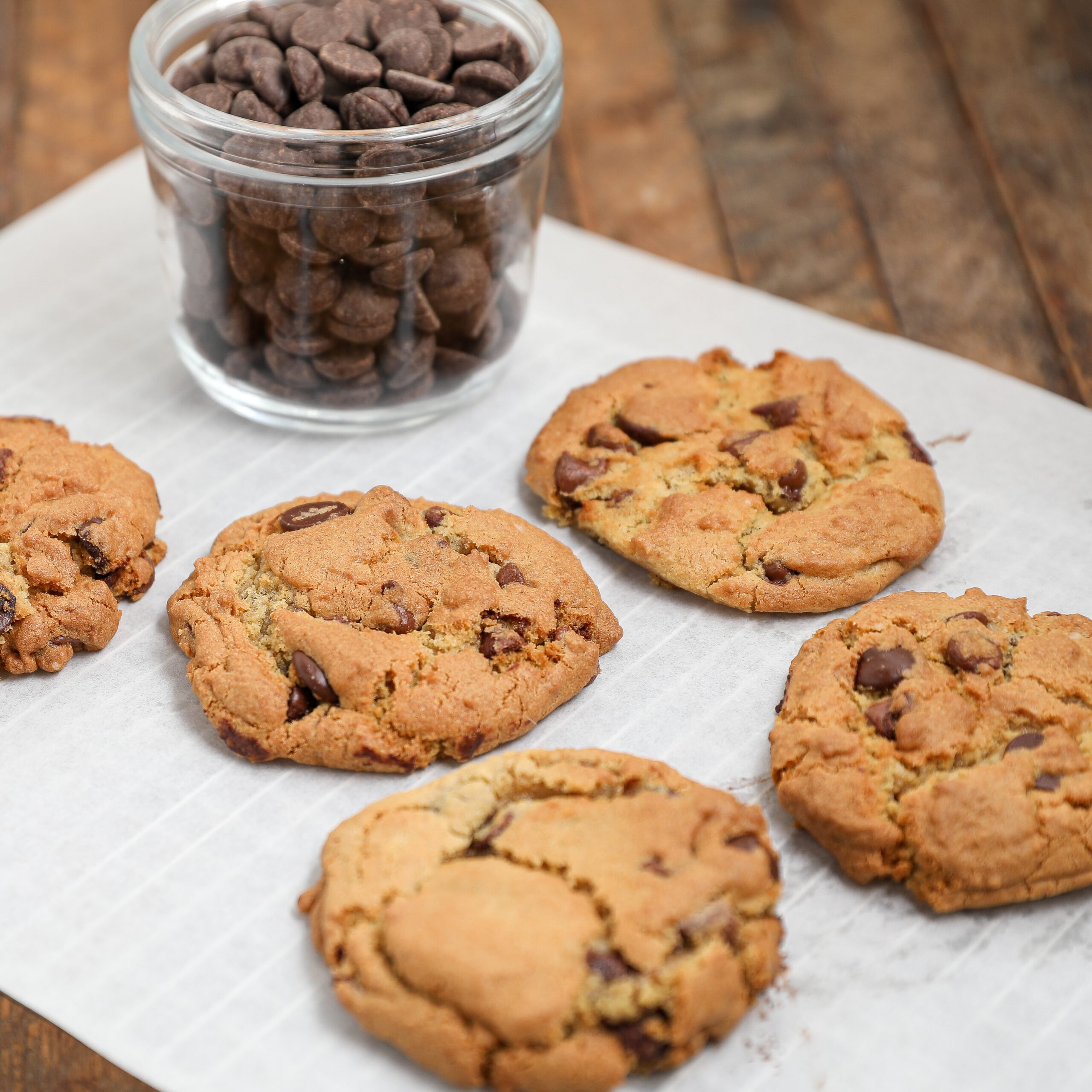 Air Fryer Chocolate Chip Cookies
