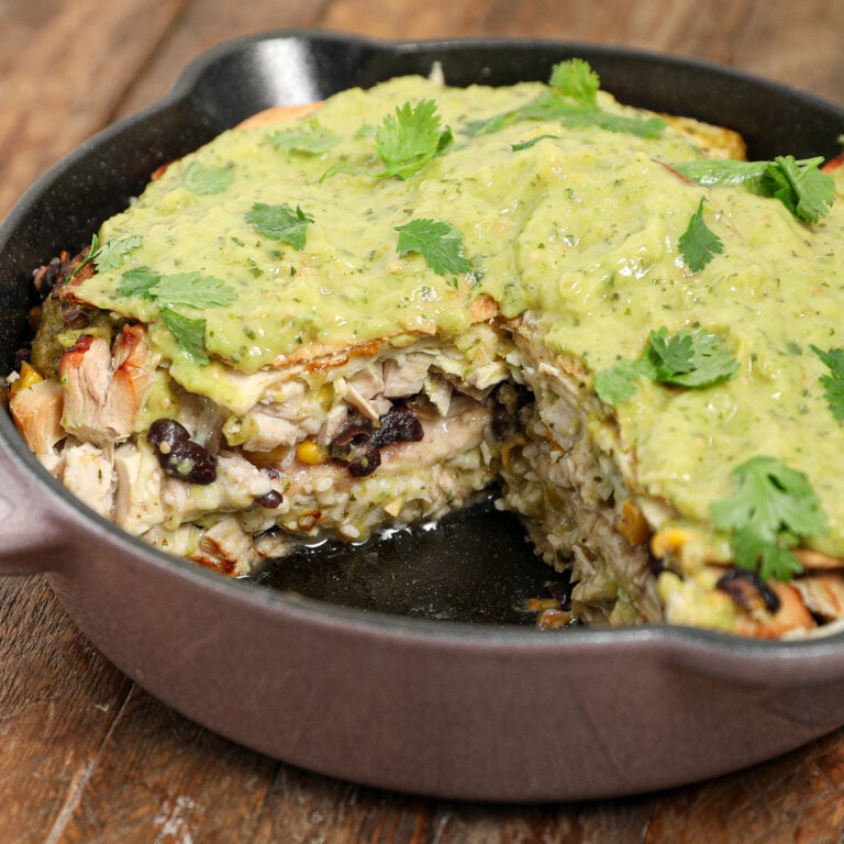 Turkey Enchilada Pie