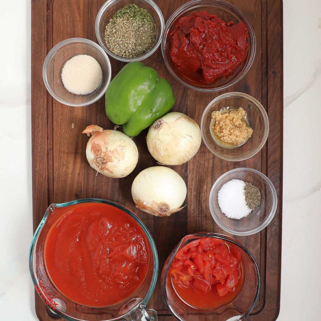 homemade marinara sauce ingredients
