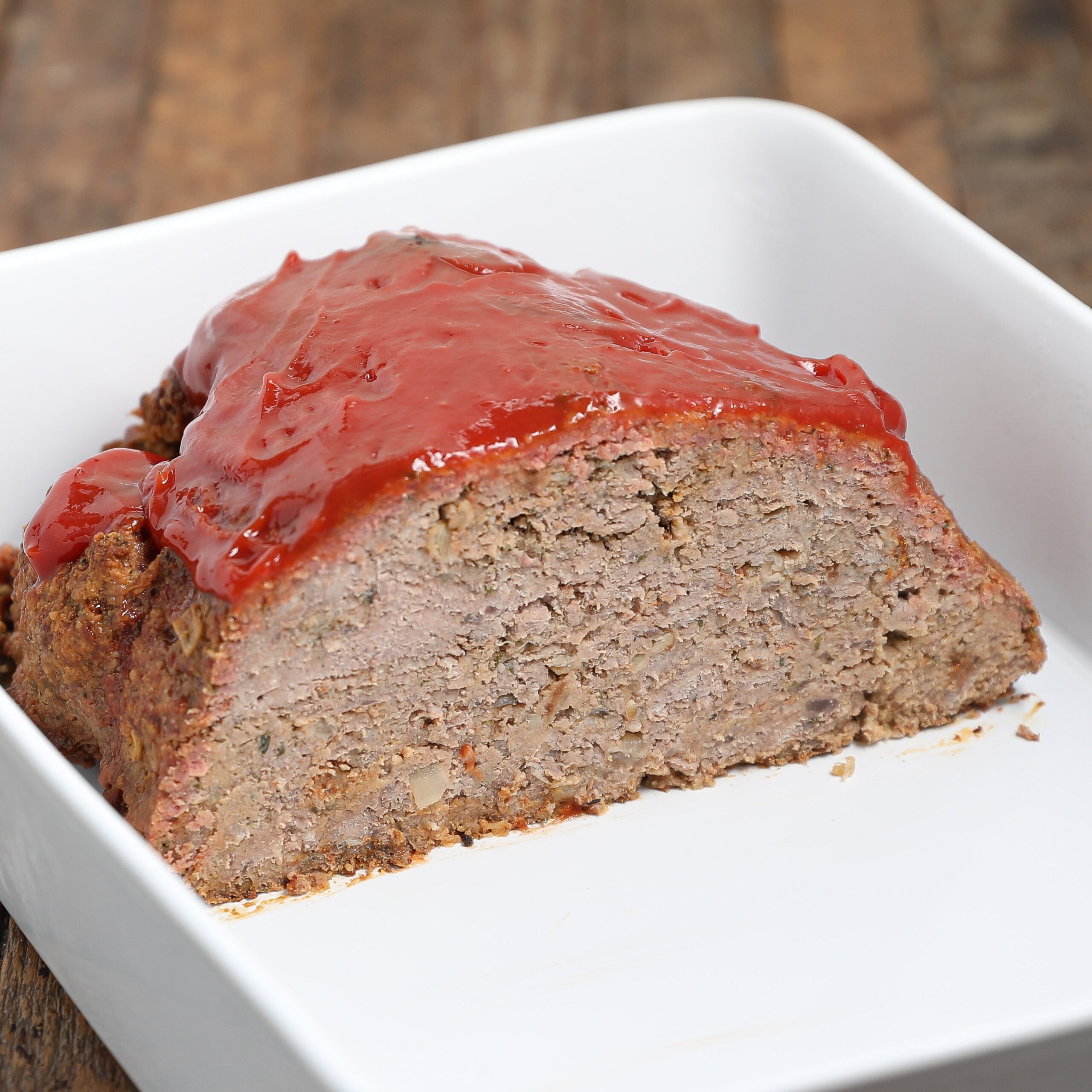 Smoked Meatloaf with Glaze