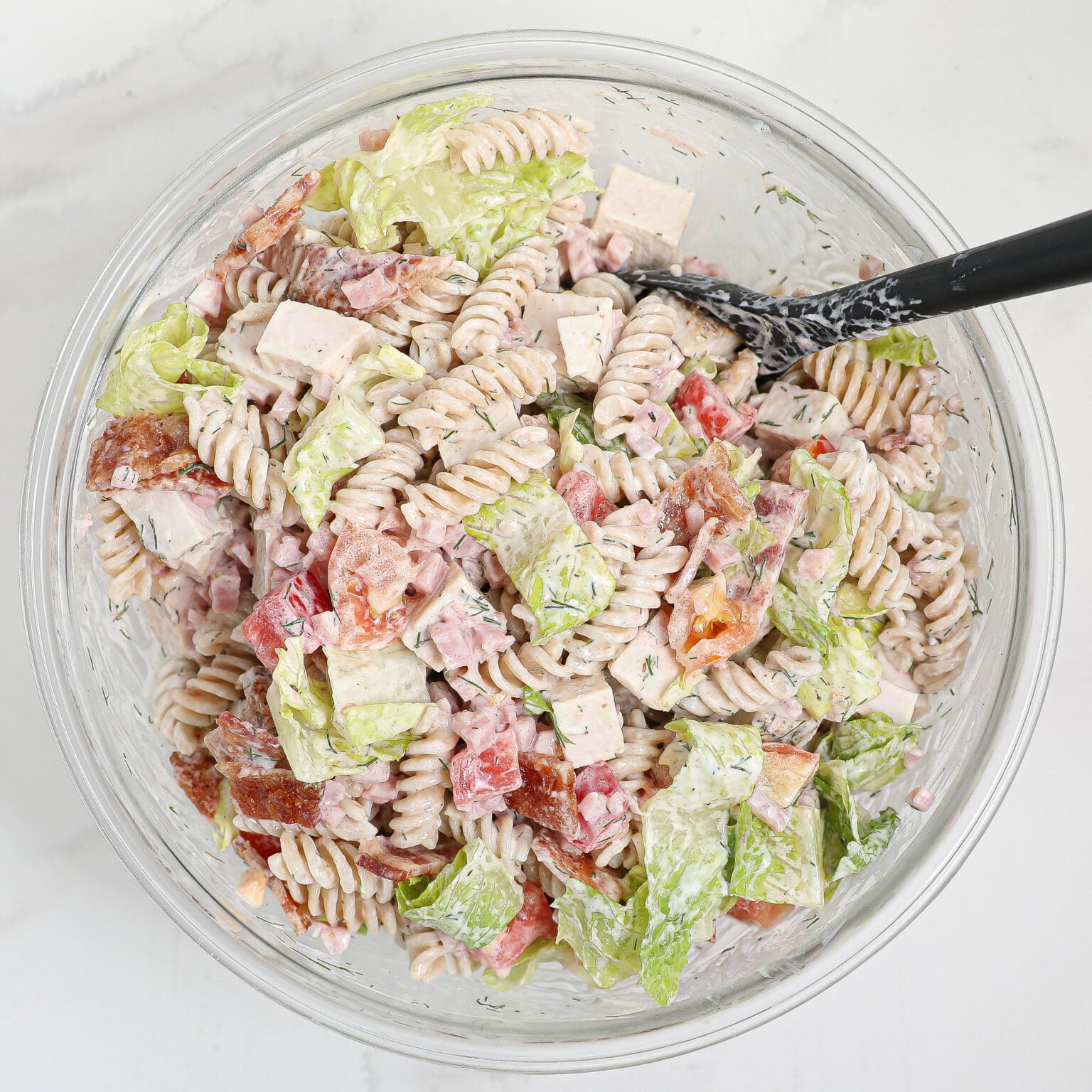 Quick and Easy Cobb Pasta Salad - The Salty Cooker – Flavorful, Simple ...
