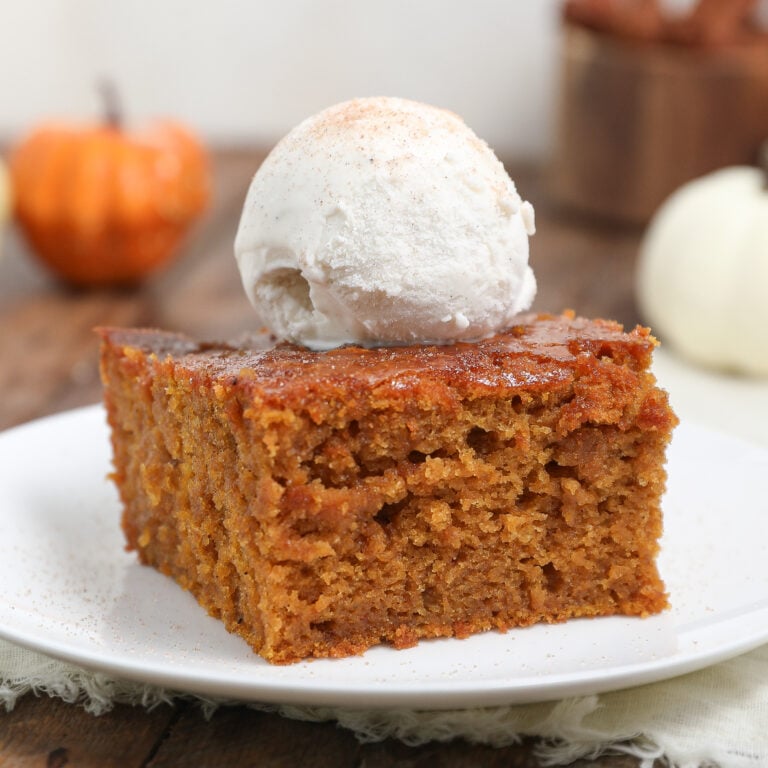 Pumpkin Pudding Cake