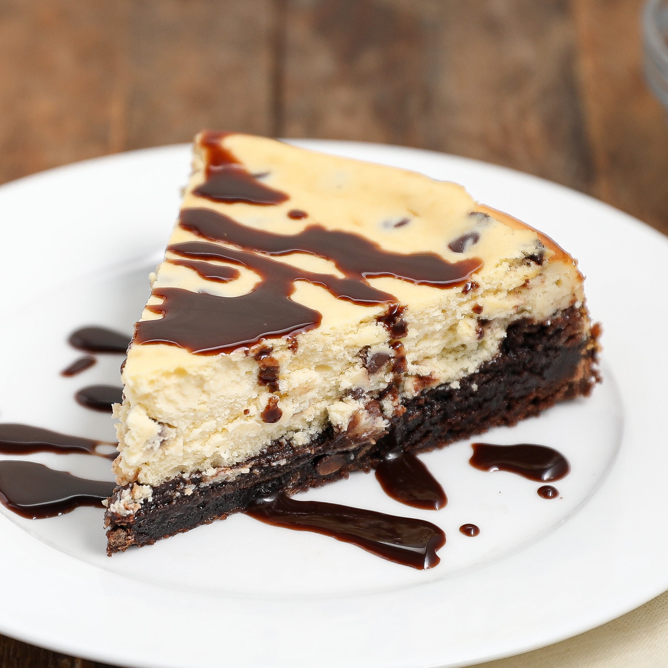 Rich Brownie Cheesecake