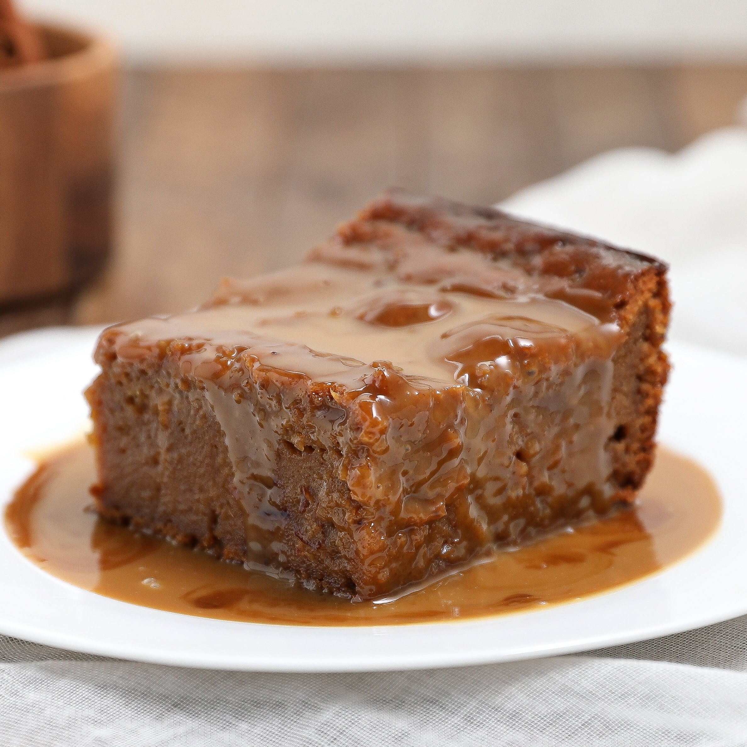 Gingerbread Pudding Cake