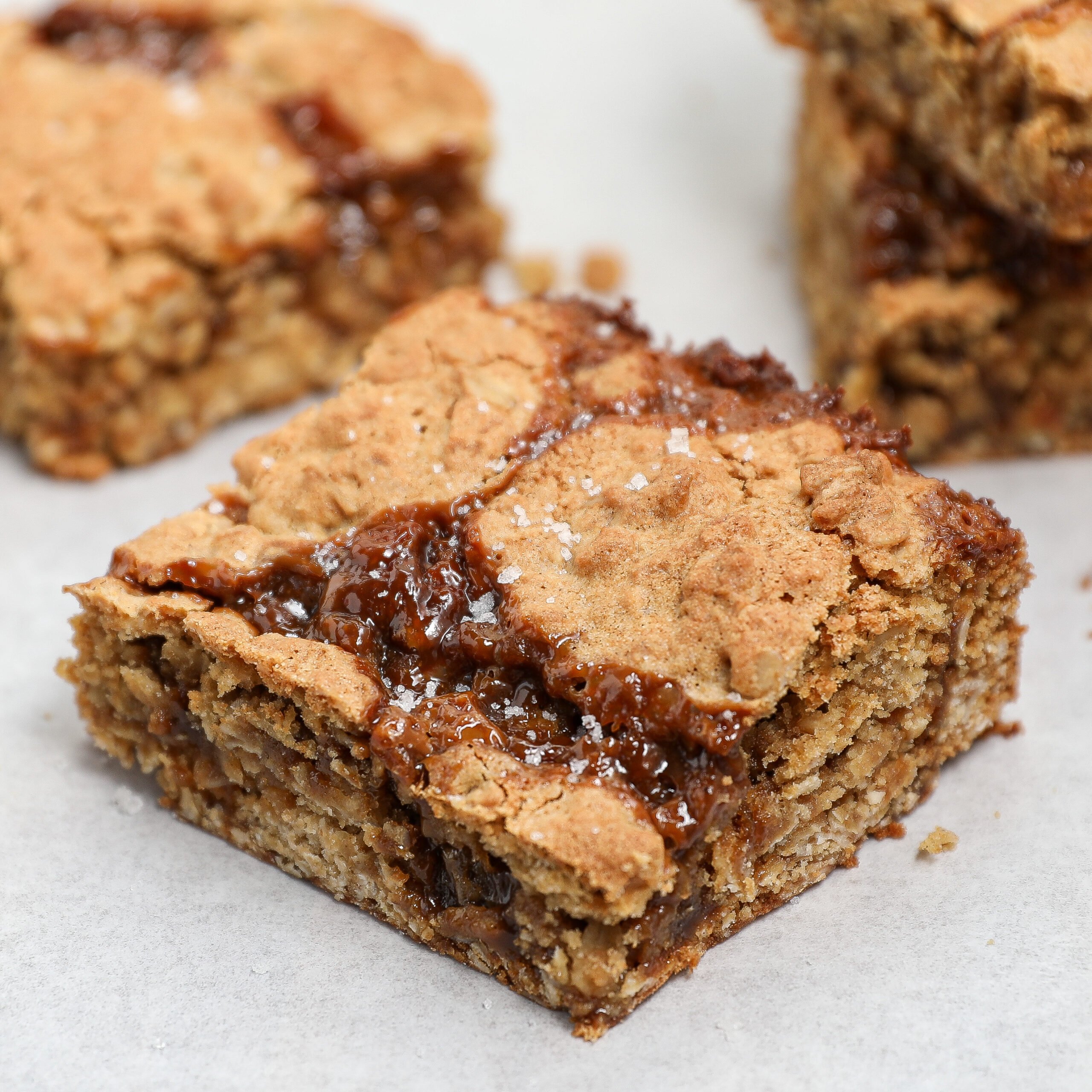 Gooey Dulce de Leche Revel Bars