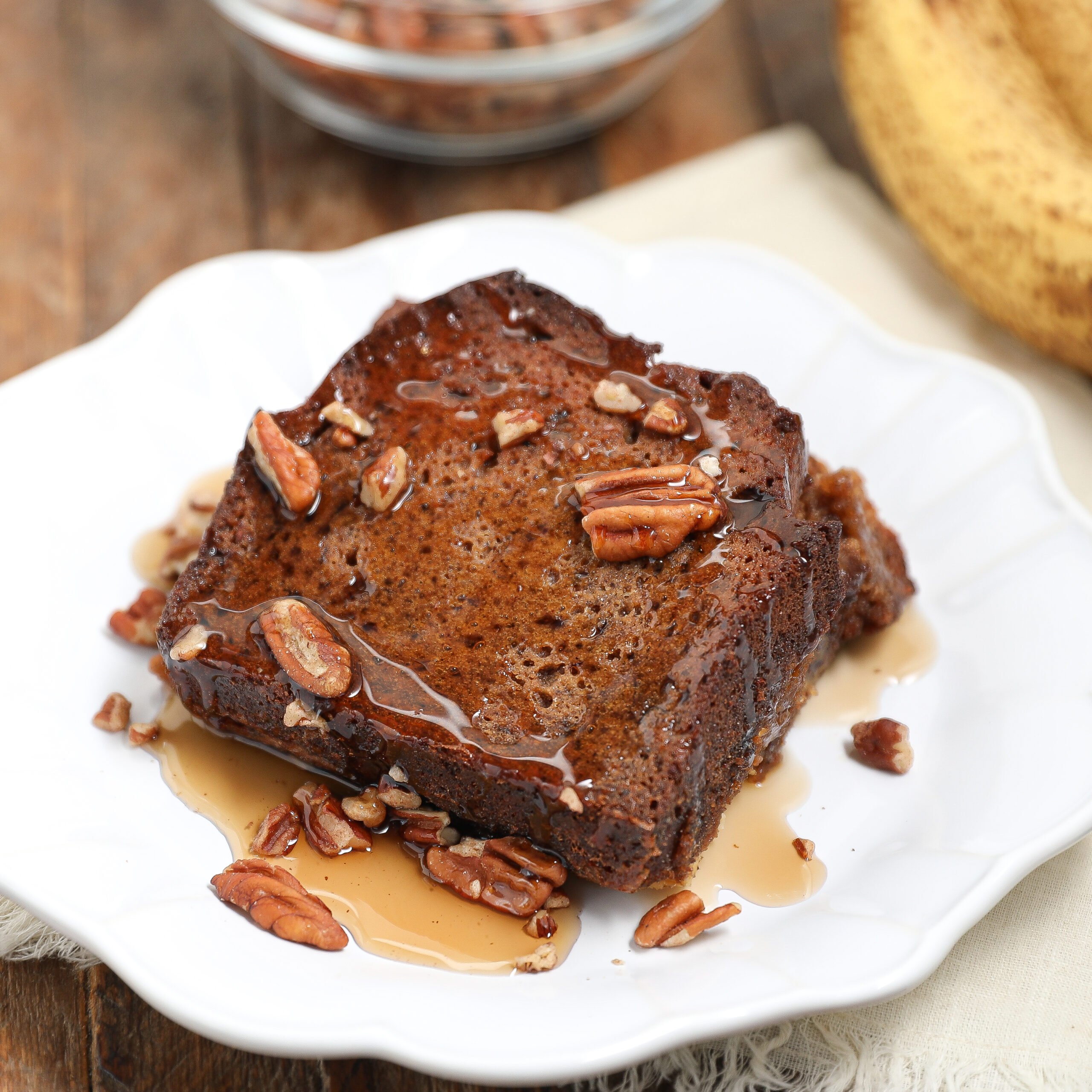Banana Bread French Toast Casserole