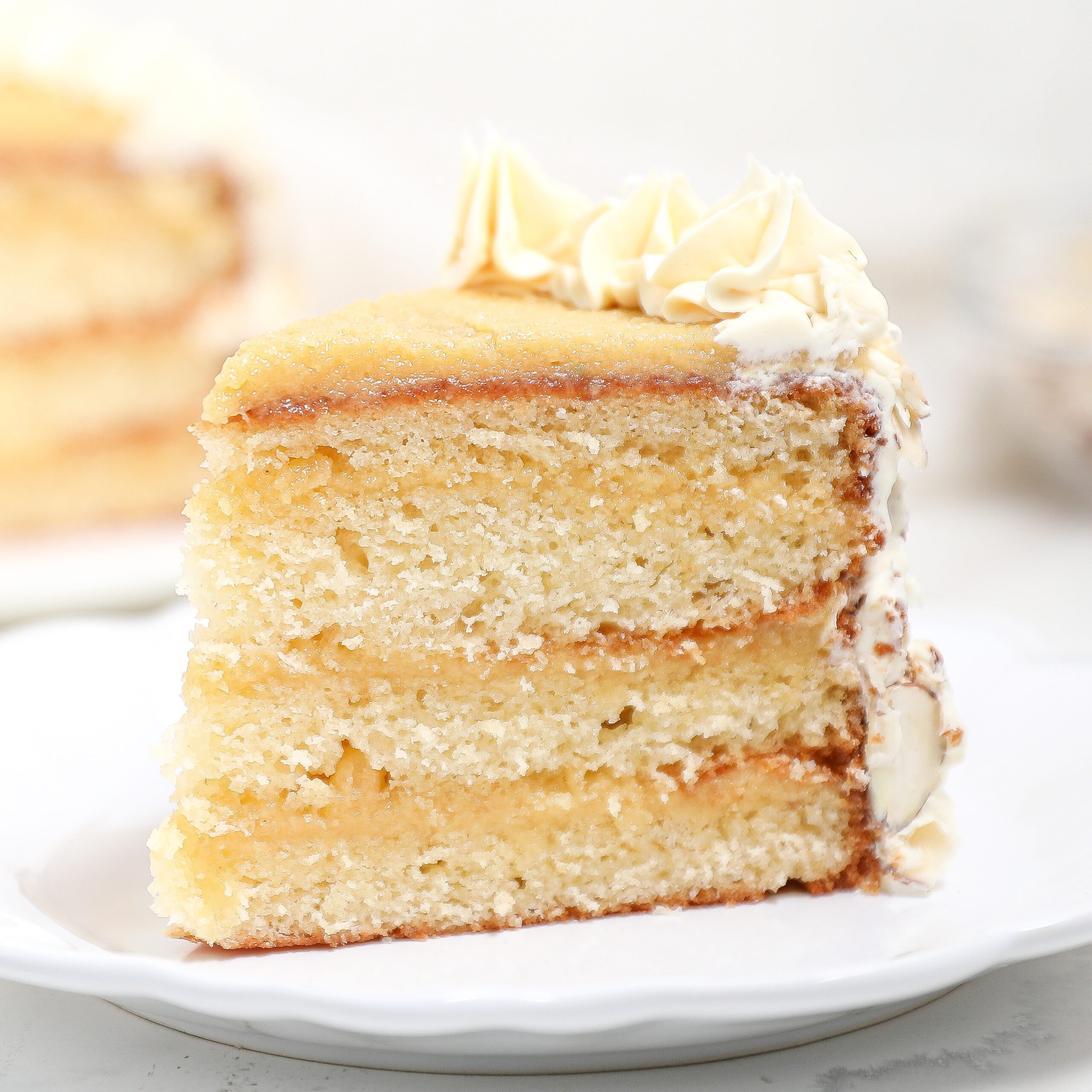 Almond Croissant Cake