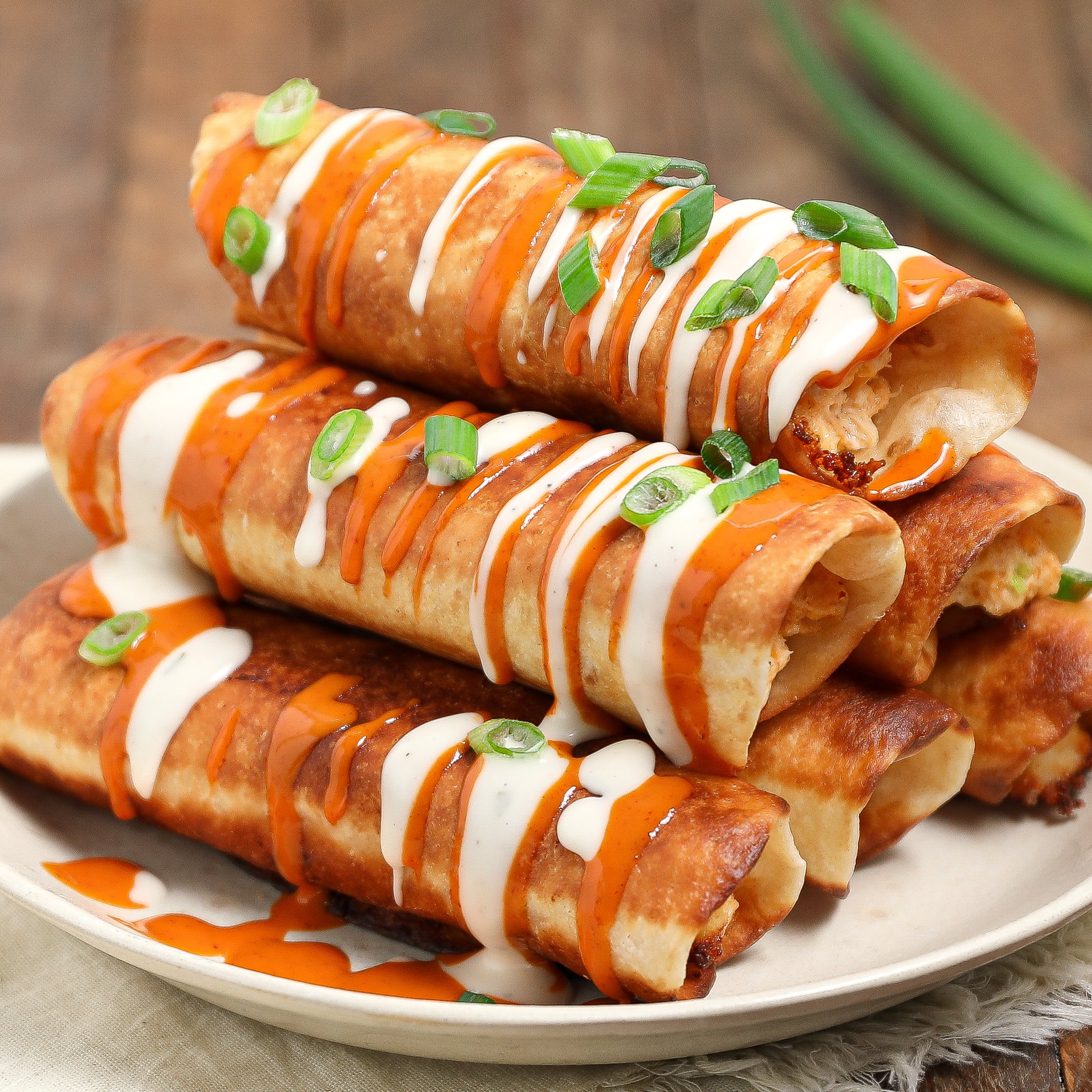 Chicken Buffalo Taquitos